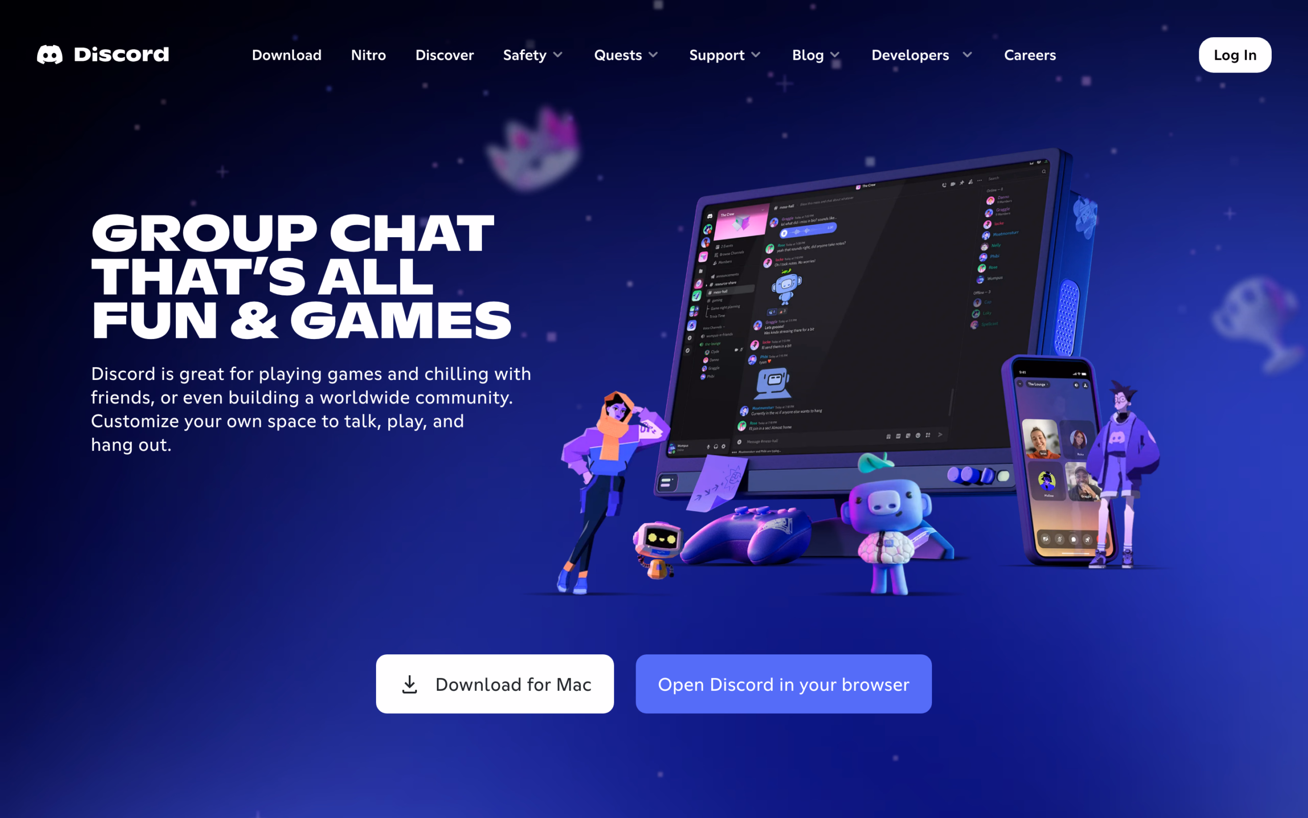Главная Discord — мессенджер сам работает в России, проблема только в оплате Nitro