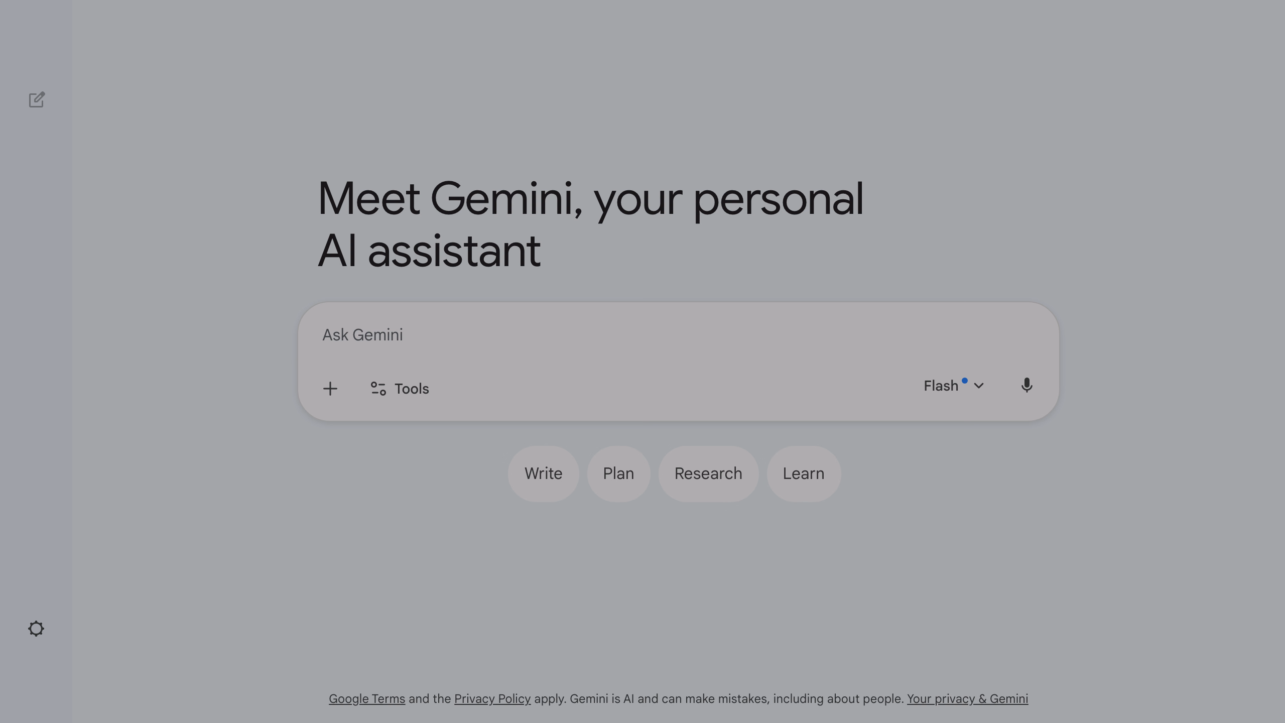 Google Gemini — официальная страница AI-ассистента Google