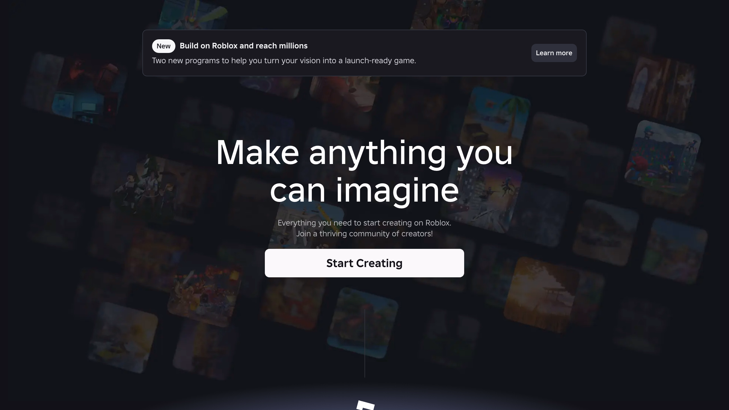 Roblox Create — официальная платформа для разработчиков игр Roblox