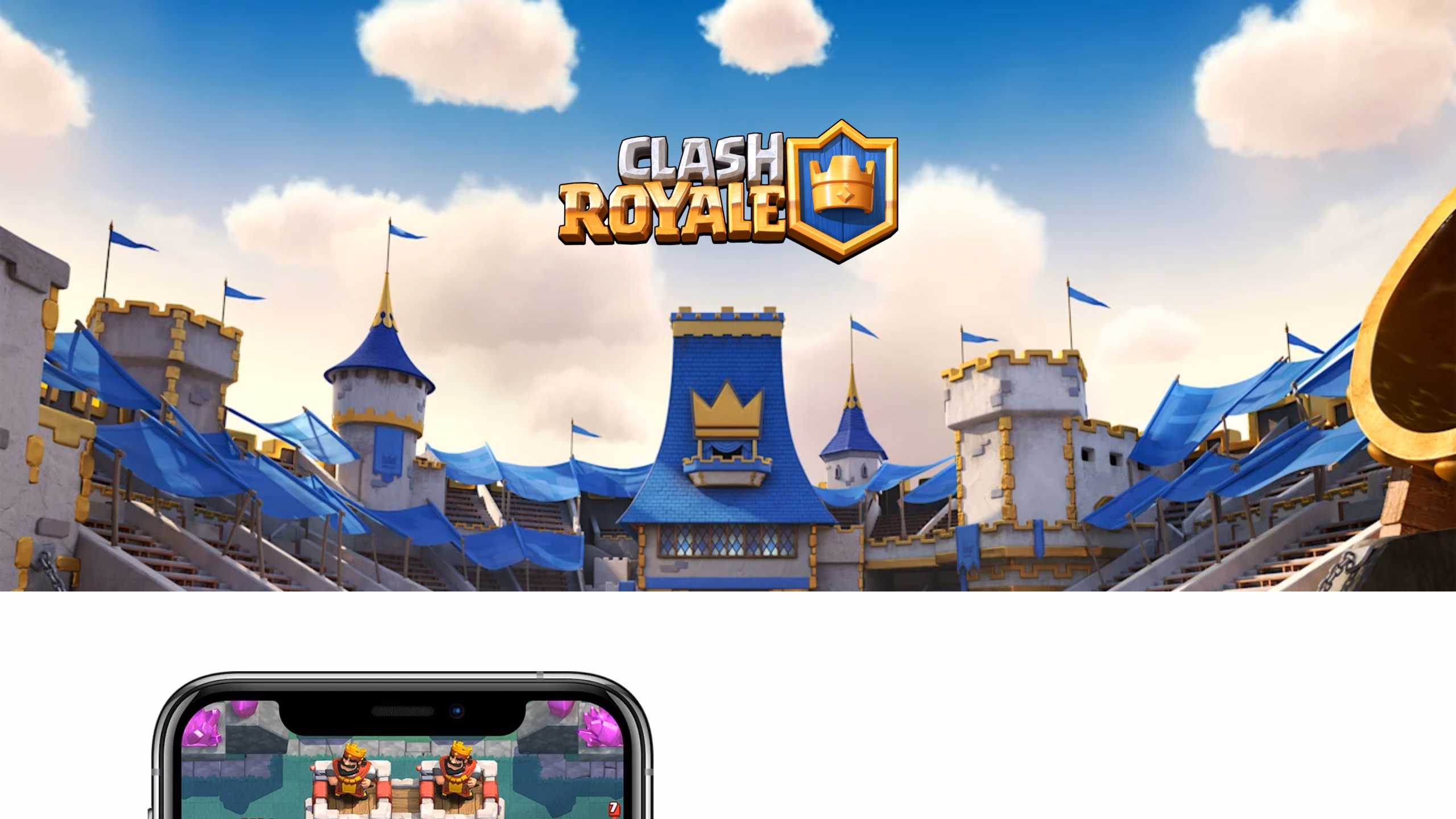 Clash Royale на supercell.com — официальная страница игры от Supercell