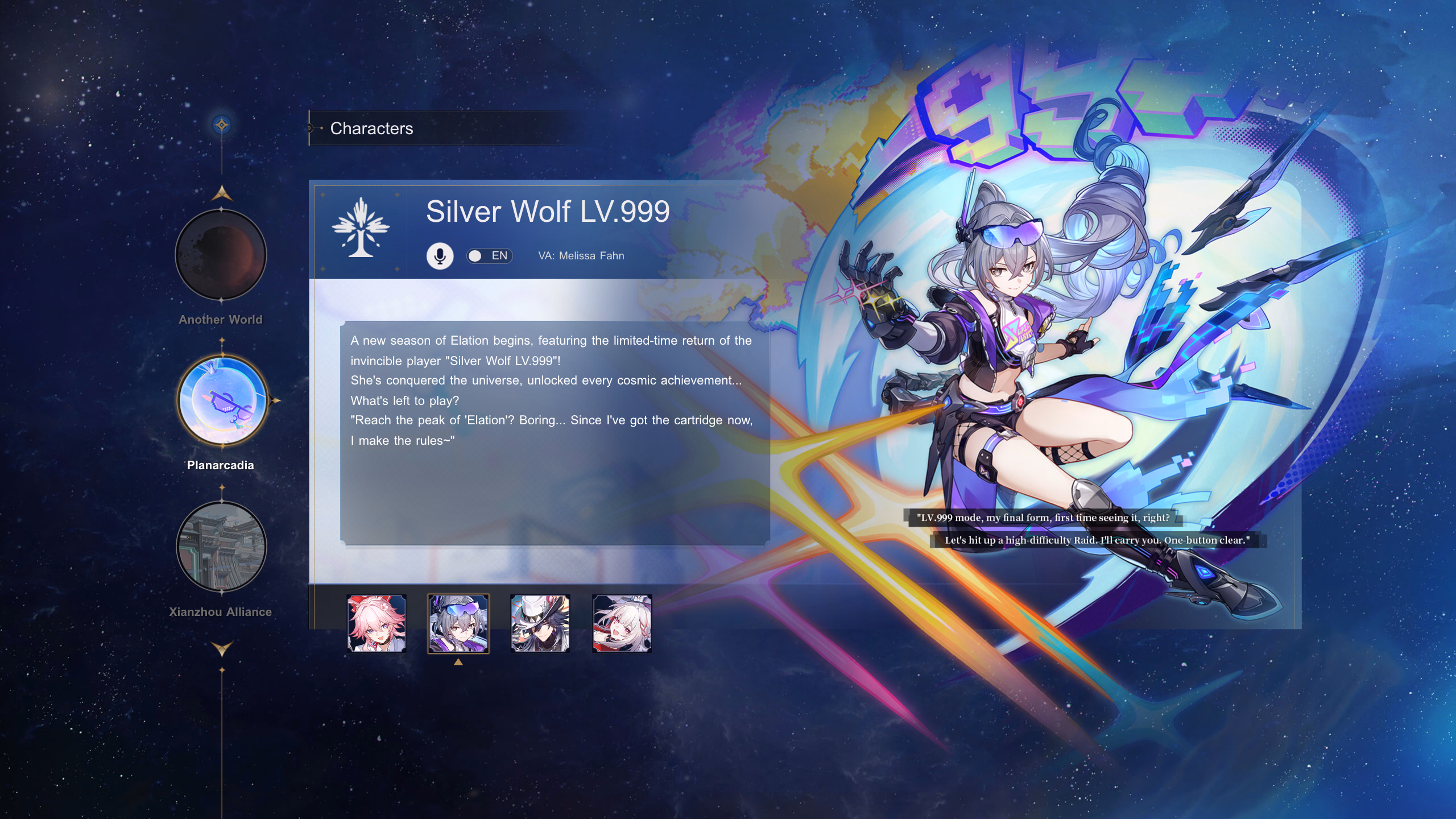 Honkai: Star Rail Characters — официальная галерея персонажей HoYoverse