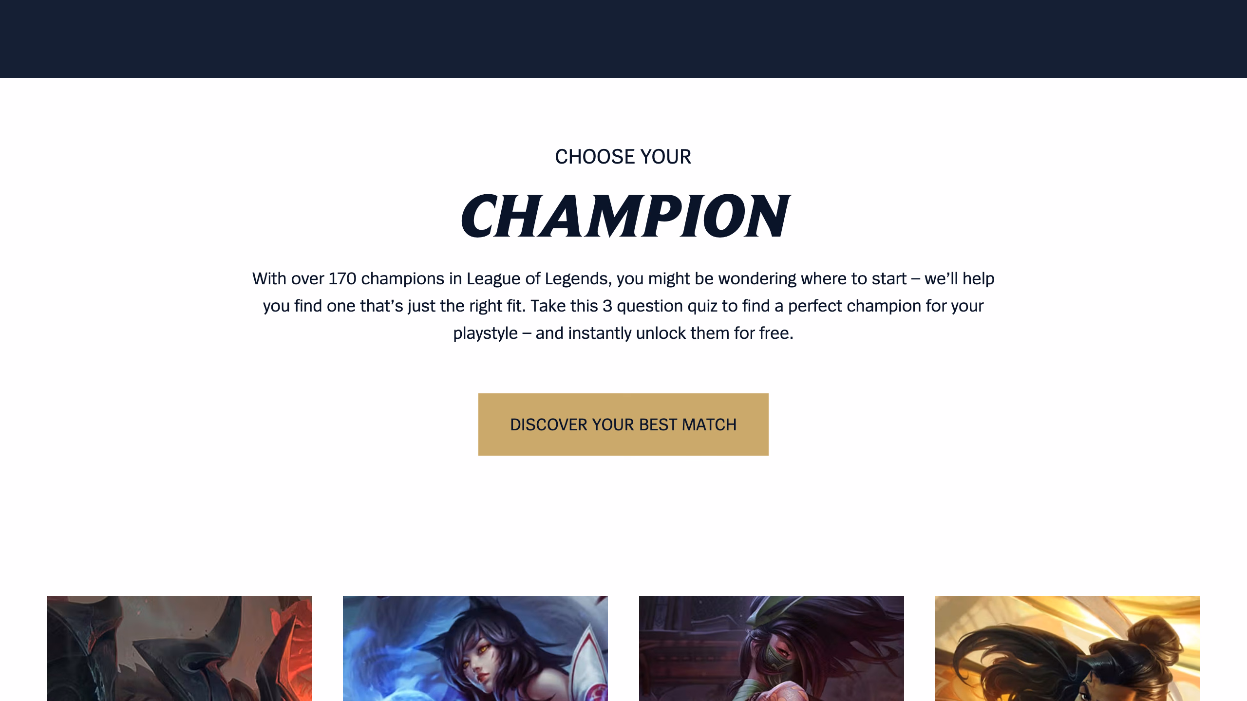 League of Legends Champions — официальная галерея чемпионов от Riot