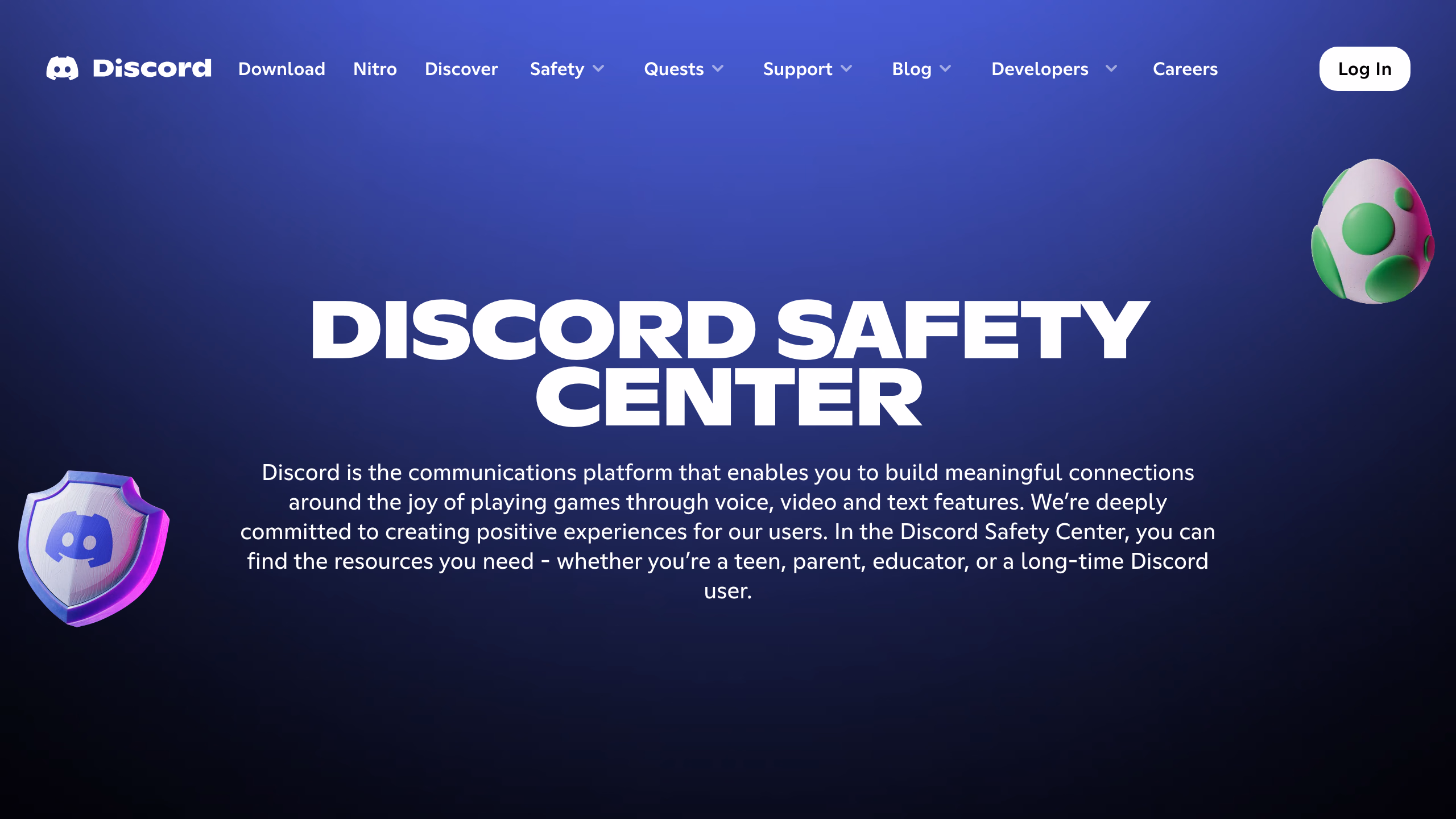 Discord Safety — официальный портал по безопасности Discord