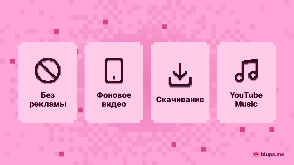 Что входит в YouTube Premium