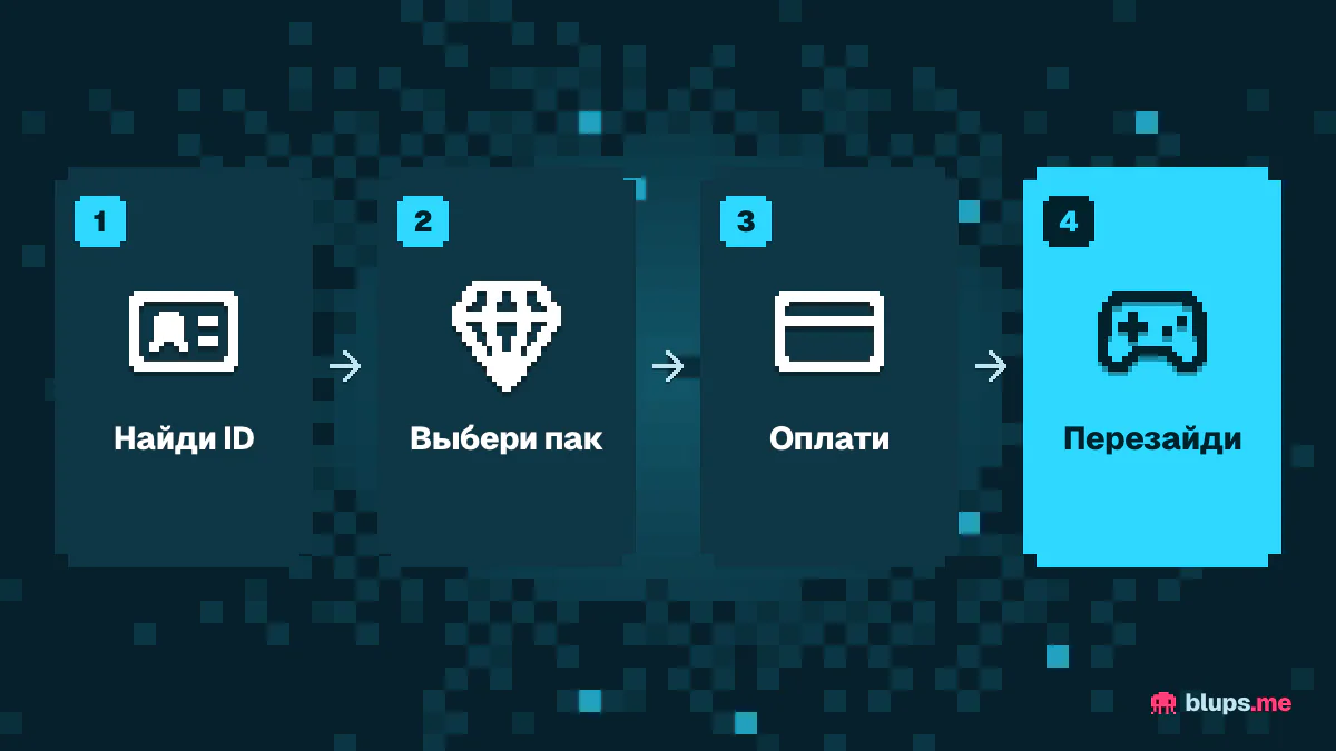 Как получить алмазы пополнением