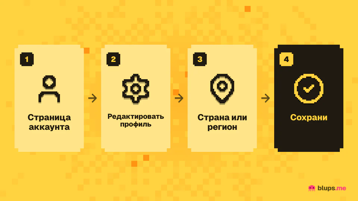 Смена страны на бесплатном Spotify