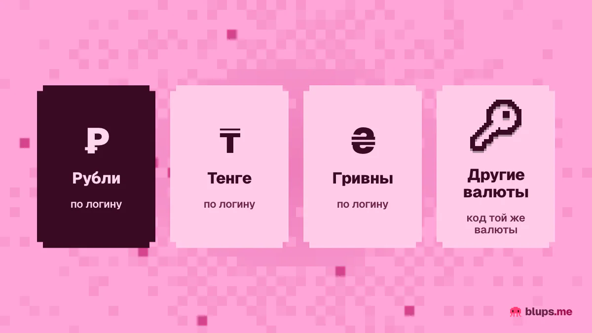Как пополнить кошелёк в разных валютах