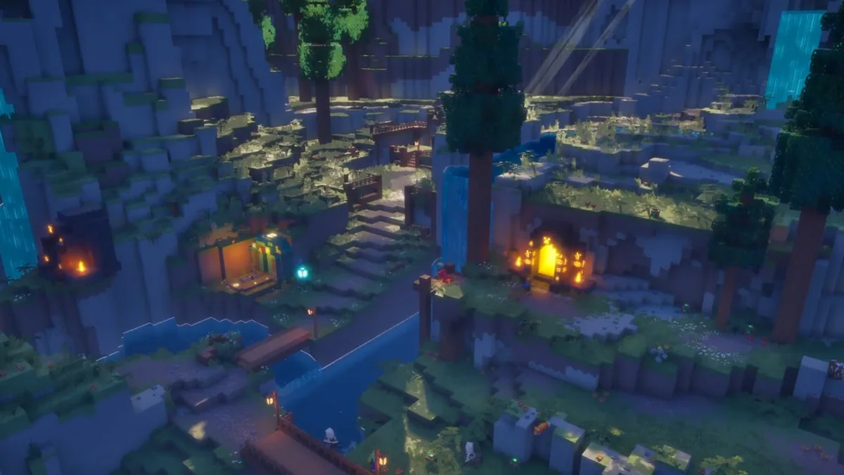 Лес в Minecraft Dungeons II
