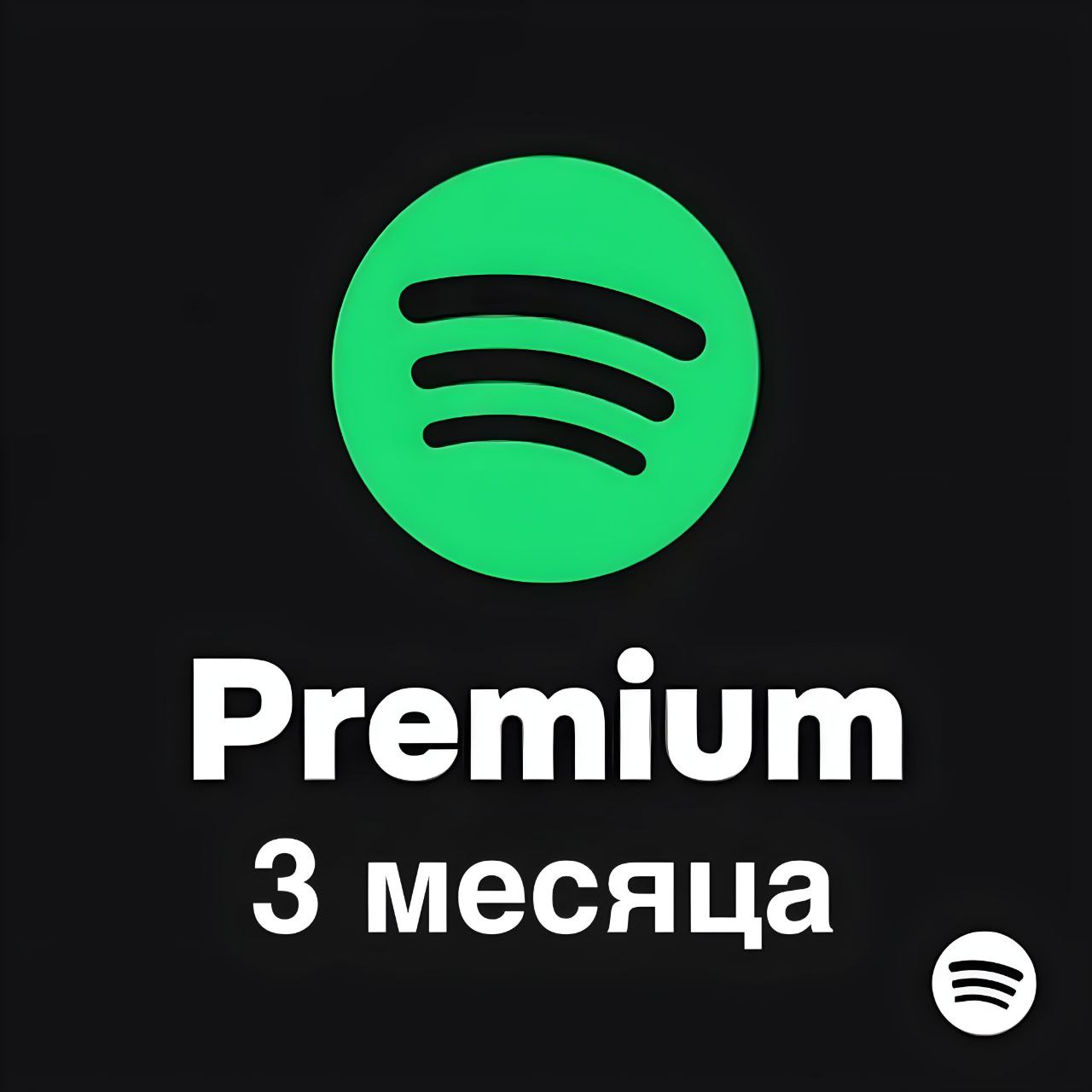 Spotify Премиум 3 мес MY