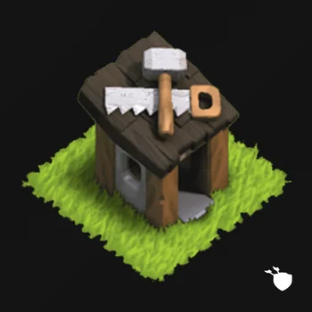 Clash of Clans Набор строителя (4-й строитель + 1000 кристаллов)