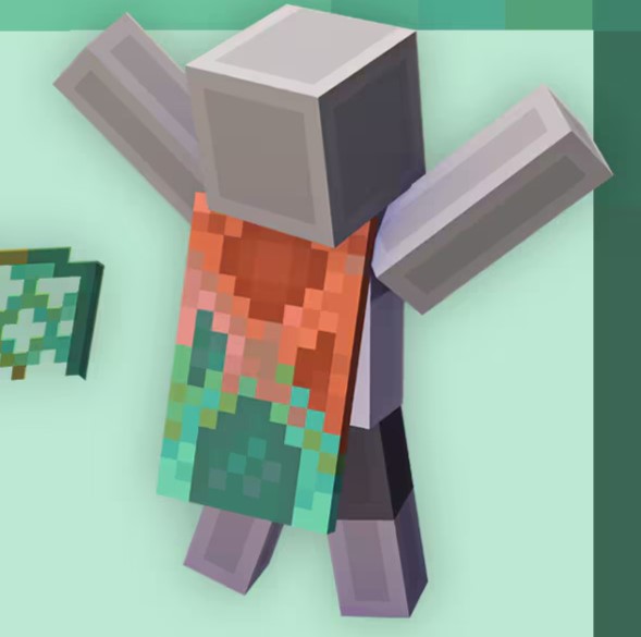 Minecraft Copper Cape
