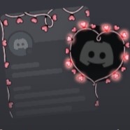 Discord "Сердечные дела" (красные)
