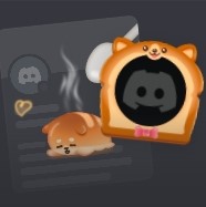 Discord Набор "Ленивый хлебушек"