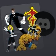 Украшения Дискорд: Fantastic Four: Набор "Фантастическая четверка"