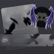 Украшения Дискорд: Gothica: Набор "Ворон"