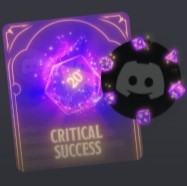 Discord Набор "Бросок фиолетовых кубиков"