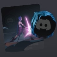 Украшения Дискорд: ARCANE LoL: Набор "Джинкс из Аркейн"