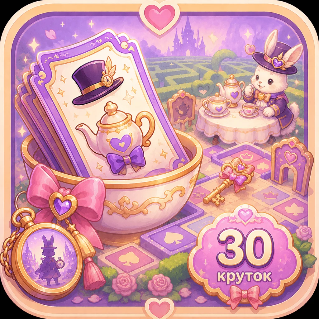 Heartopia 30 круток «Чудесное чаепитие» (Лабиринт)