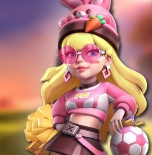 Clash of Clans Скин Королева-Чирлидерша в Розовом